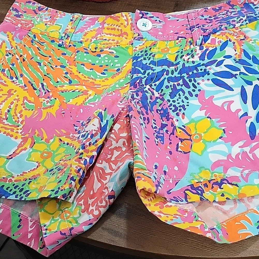 NWOT Lilly Pulitzer  Size 00 Colorful Women's Shorts - Picture 5 of 5